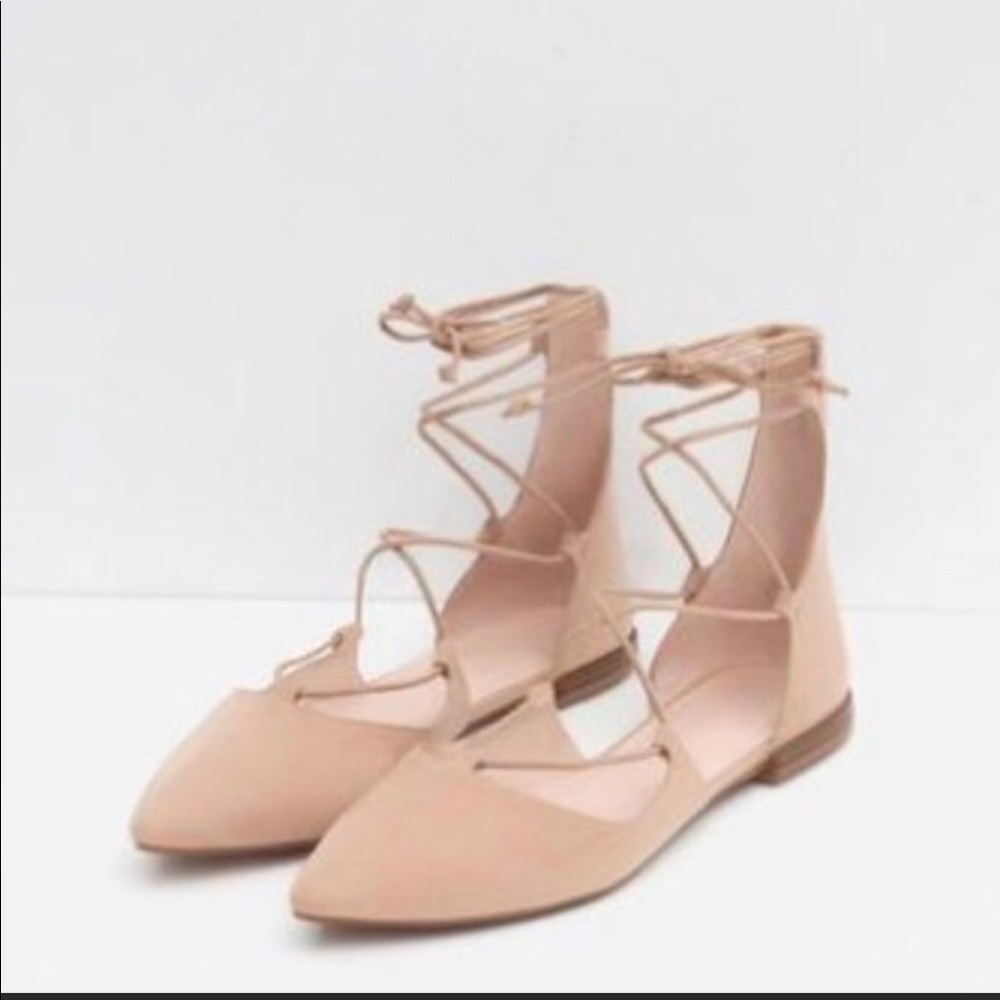 Zara lace up shoes